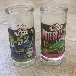 Friday’s B-52 Watermelon Tall Shot Glass Set